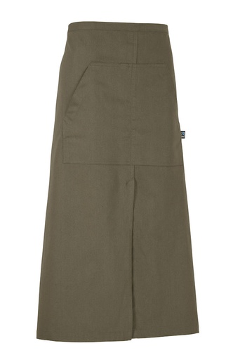 [141047-665-0] WAIST APRON LONG (DARK OLIVE)