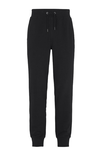 [141514-990-4] F. TERRY PANTS MAN (GOTS) (BLACK, S)