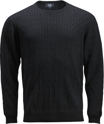 [355402-99-4] BLAKELY KNITTED SWEATER (BLACK, S)