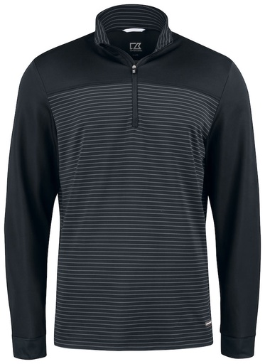 [358416-99-4] TRAVERSE HALF ZIP (BLACK, S)