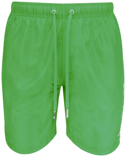 [359424-608-4] SURF PINES SWIM SHORTS  (LIME GREEN, S)