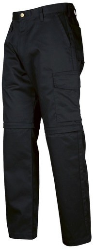 [642502-99-44] 2502 ZIP OFF WAISTPANTS  (BLACK - 99, 44)