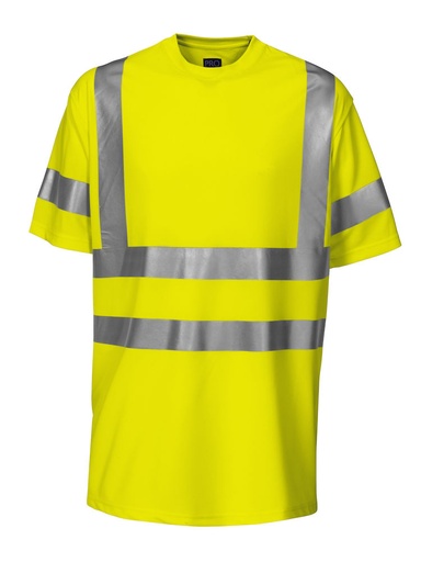 [646010-10-5] 6010 T-SHIRT EN ISO 20471-CLASS 3 (YELLOW/NAVY - 10, S/M)