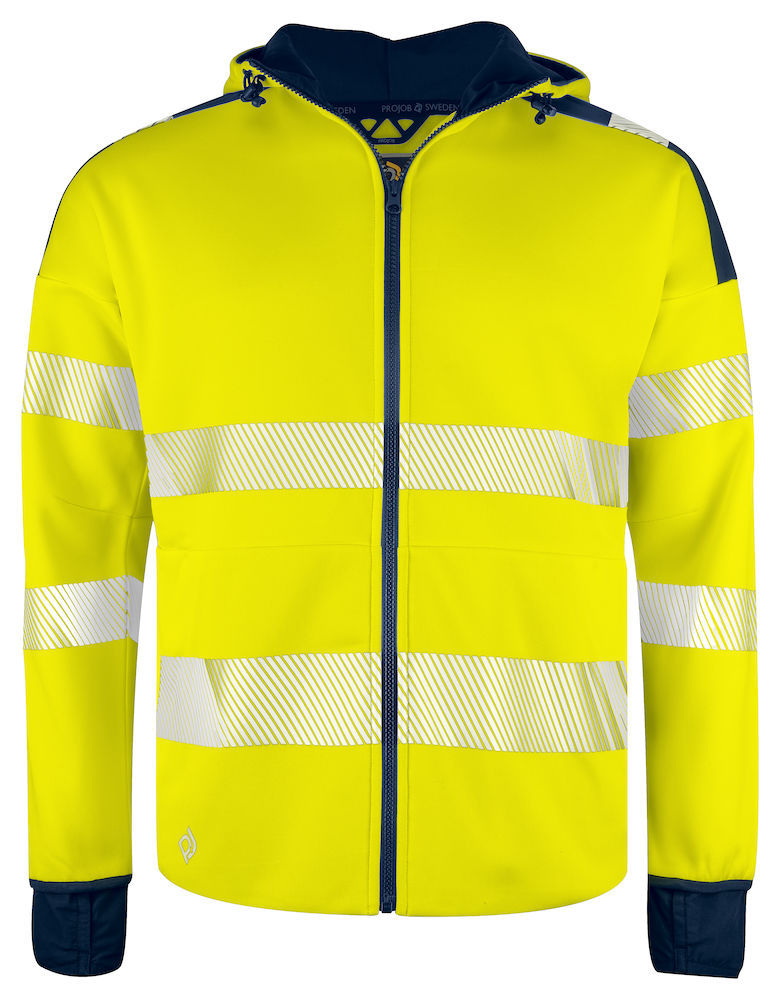 6110 HOOD JACKET EN ISO 20471  CL. 3/2