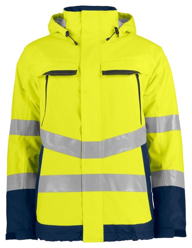 [646441-10-3] 6441 FUNCTIONAL JACKET (YELLOW/NAVY - 10, XS)