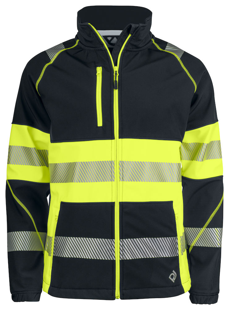 6443 SOFTSHELL JACKET EN ISO 20471 CLASS 1