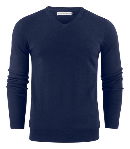 [2112507-600-4] ASHLAND V-NECK (NAVY, S)