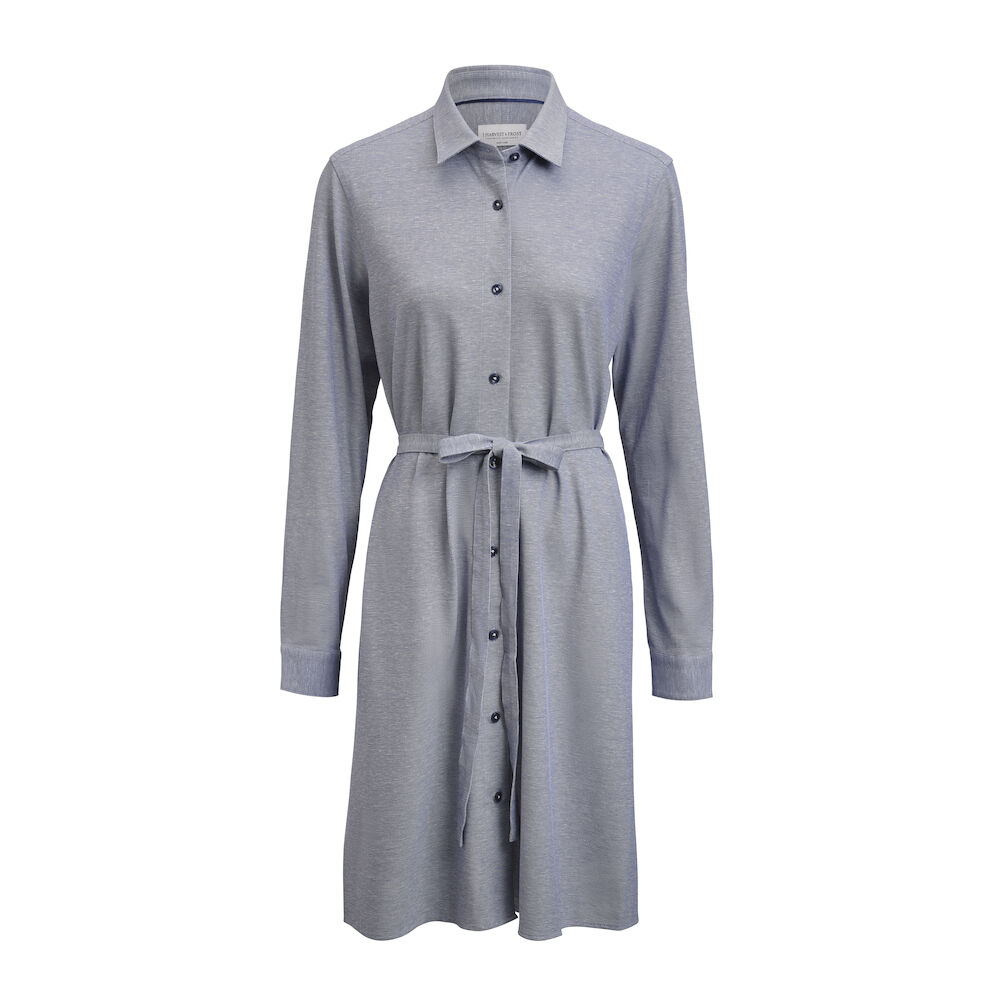 INDIGO BOW 133 SHIRT DRESS 