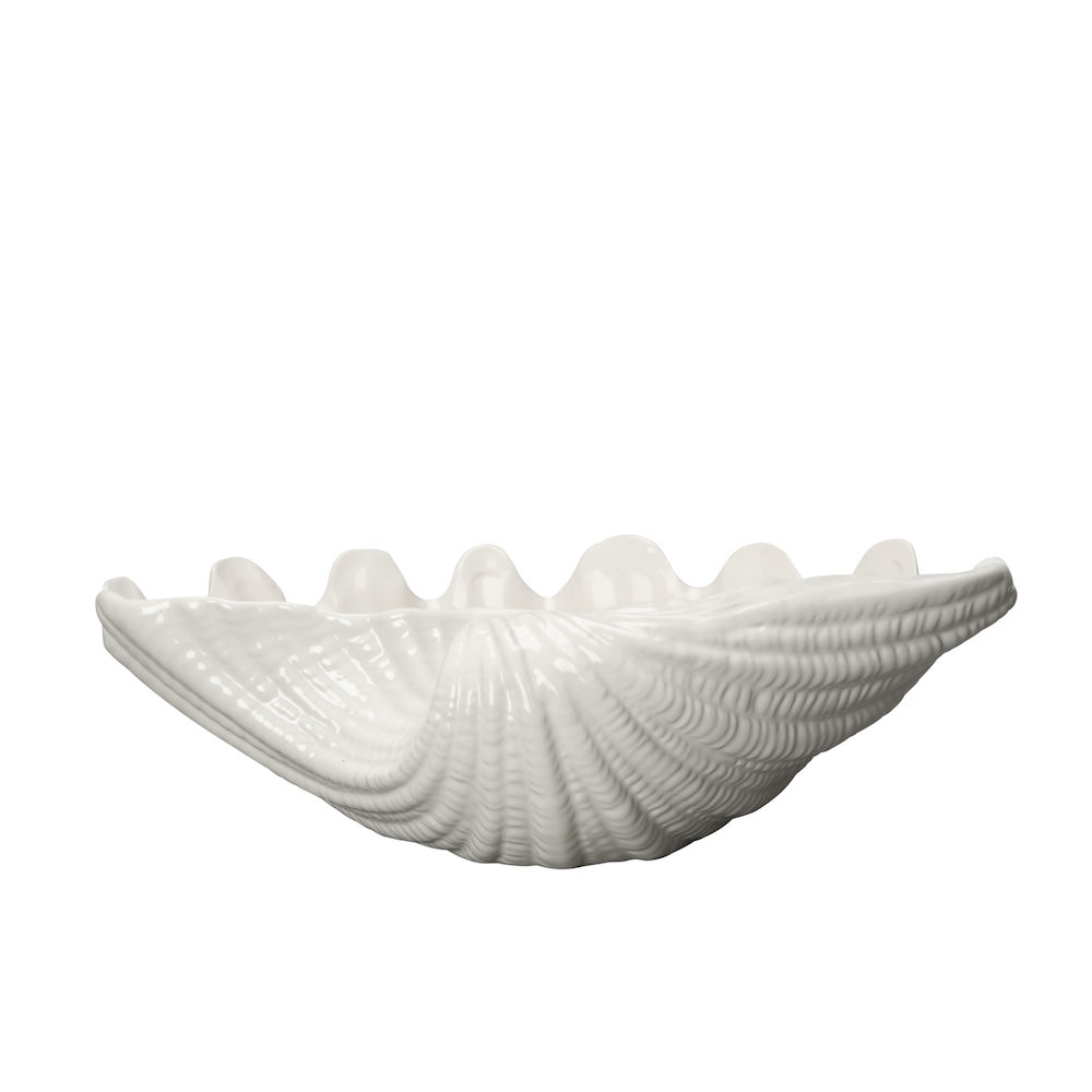 BOWL SHELL L, WHITE