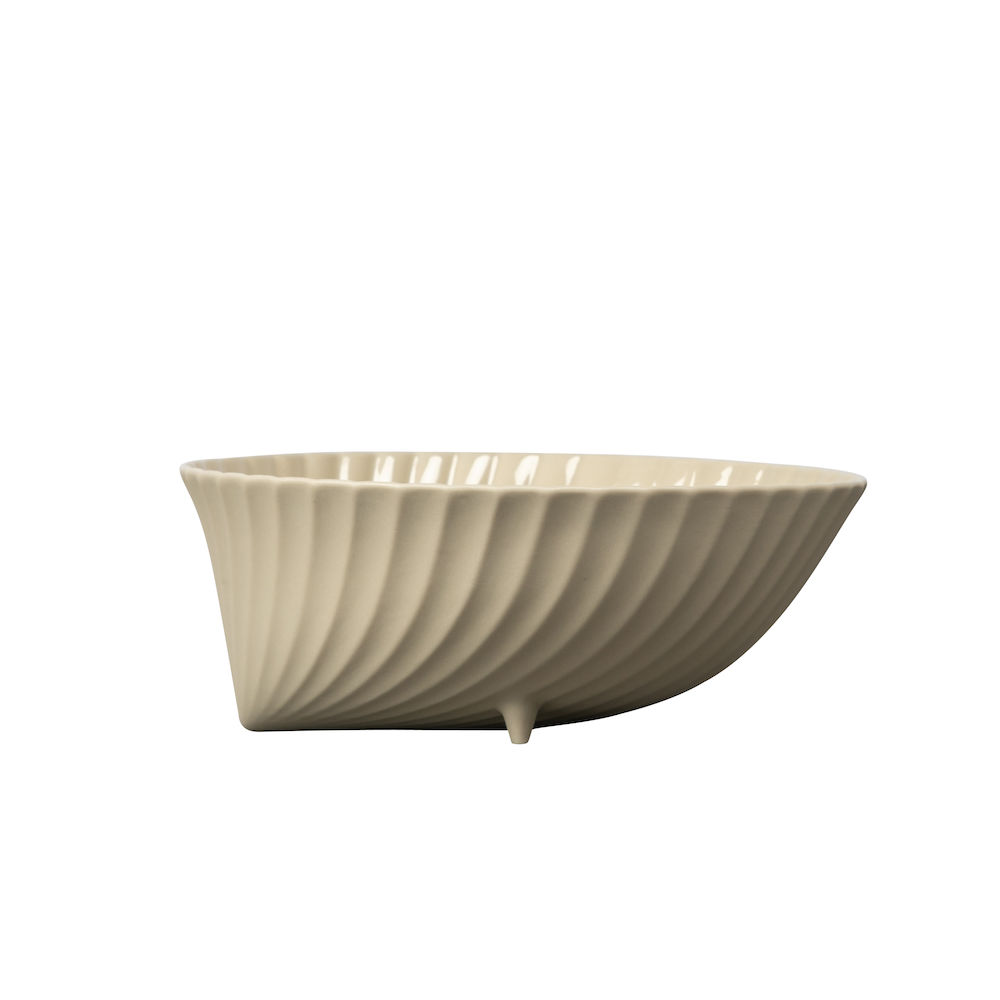 BOWL FRANCES M, BEIGE