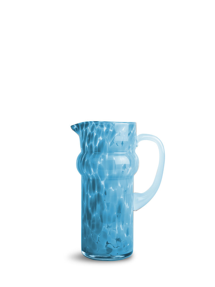 JUG MESSY TALL, BLUE