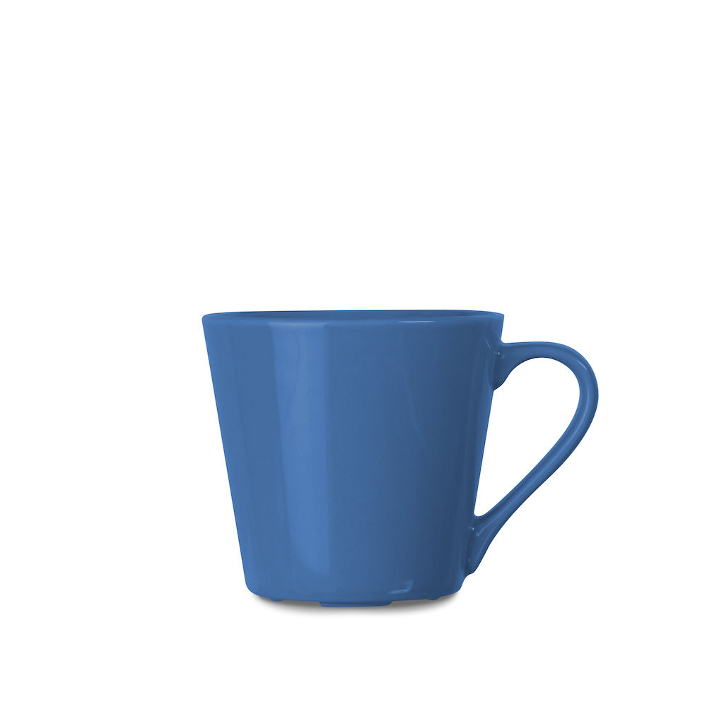 Brazil mug, mid blue