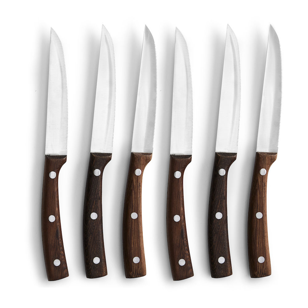 BBQ STEAK KNIFES 6 PCS