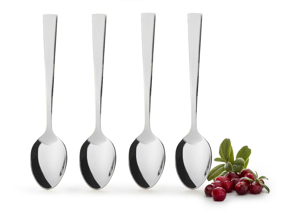 SPOON 4-PACK, SILVER