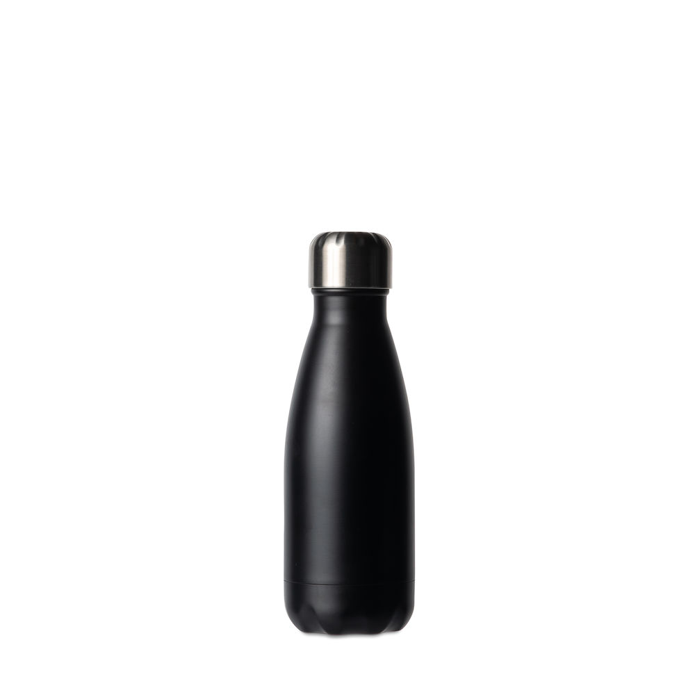 NILS STEEL BOTTLE BLACK 12/24 H 26 CL