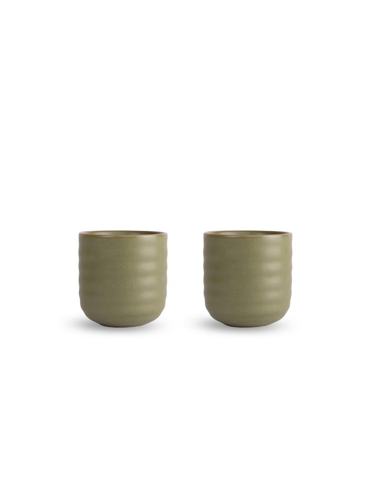 ELLEN CUP 2-PCS, GREEN