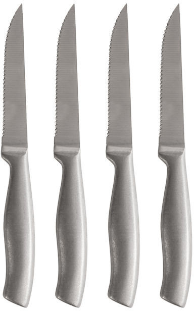 FREDDE BBQ KNIFE, 4-PCS SILVER