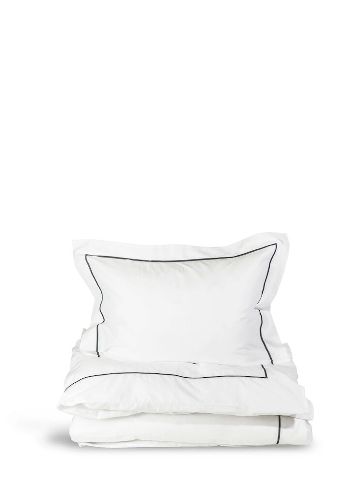 CARL DUVET COVER SET, WHITE