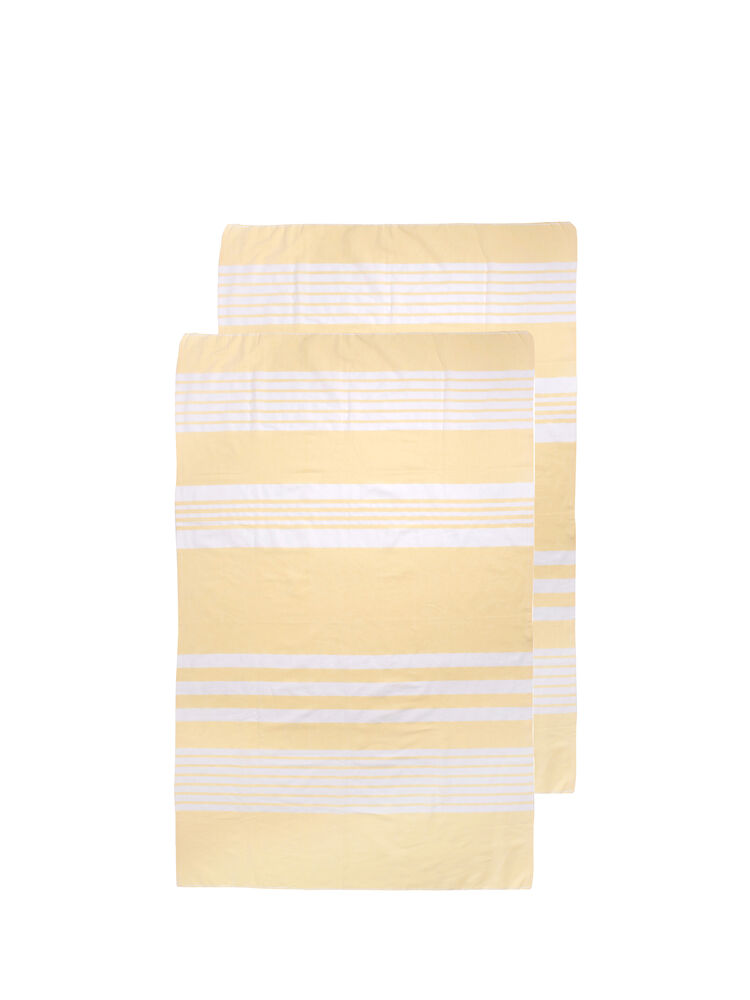 ELLA HAMAM 50X70CM, 2-PCS, YELLOW