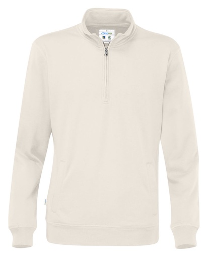 [141012-105-4] HALF ZIP (OFF-WHITE, S)