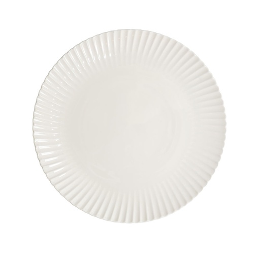 [5287901202] PLATE FRANCES, WHITE