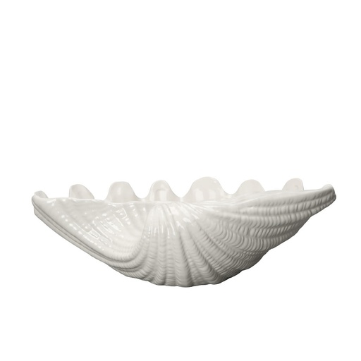 [5260905202] BOWL SHELL L, WHITE