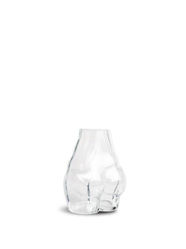 [5280605400] VASE/GLASS BUTT S, CLEAR