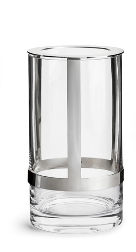 [5018036] HOLD VASE MEDIUM, SILVER