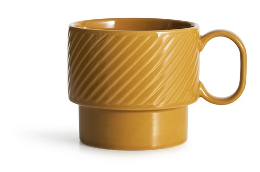 [5018088] COFFEE & MORE , TEA MUG YELLOW