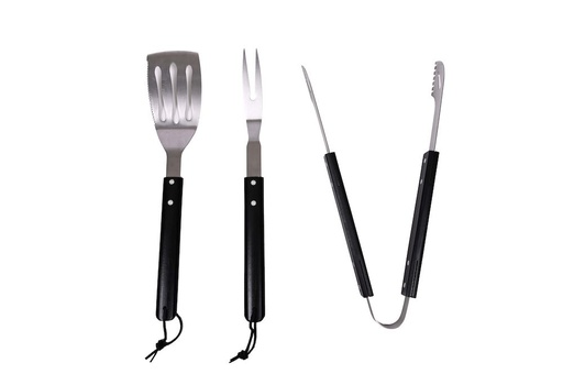 [5018181] FREDDE BBQ SET 3-PCS, BLACK