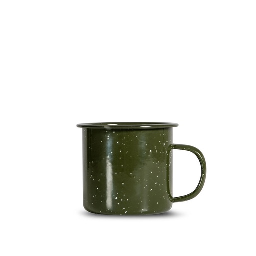 [5018212] DORIS ENAMEL MUG, GREEN