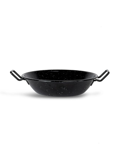 [5018415] DORIS ENAMEL PAN SMALL, BLACK