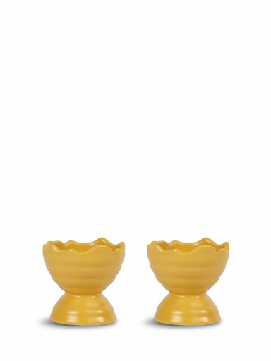 [5018452] ELLEN EGG CUP, 2-PCS YELLOW