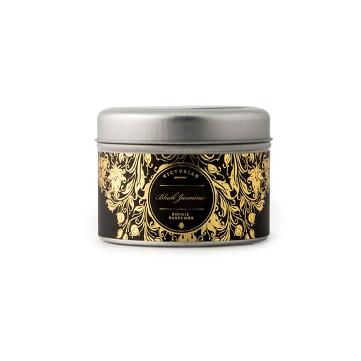 [5392402201] Sense Tinbox Black Jasmine candle